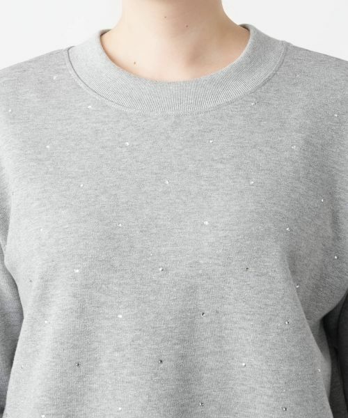 Leilian PLUS HOUSE / レリアンプラスハウス カットソー | ラインストーンカットソー【MUSE BY ROCHAS Premiere】 | 詳細4