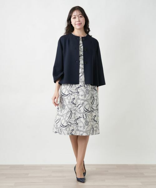 Leilian PLUS HOUSE / レリアンプラスハウス テーラードジャケット | ノーカラージャケット | 詳細1