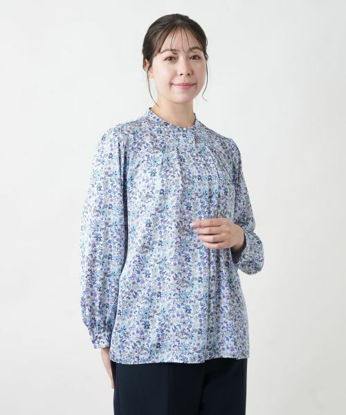 Leilian PLUS HOUSE / レリアンプラスハウス シャツ・ブラウス | 【店舗人気】プリントブラウス【ERICA】 | 詳細4