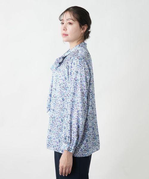 Leilian PLUS HOUSE / レリアンプラスハウス シャツ・ブラウス | 【店舗人気】プリントブラウス【ERICA】 | 詳細6