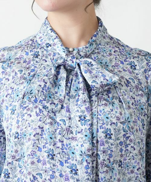 Leilian PLUS HOUSE / レリアンプラスハウス シャツ・ブラウス | 【店舗人気】プリントブラウス【ERICA】 | 詳細8