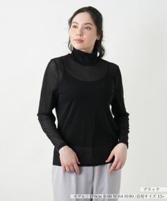 Leilian PLUS HOUSE / レリアンプラスハウス カットソー | 【店舗人気】タートルネックプルオーバー