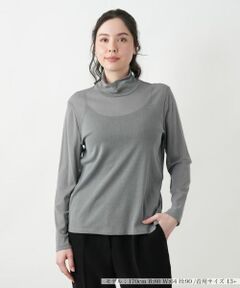 Leilian PLUS HOUSE / レリアンプラスハウス カットソー | 【店舗人気】タートルネックプルオーバー