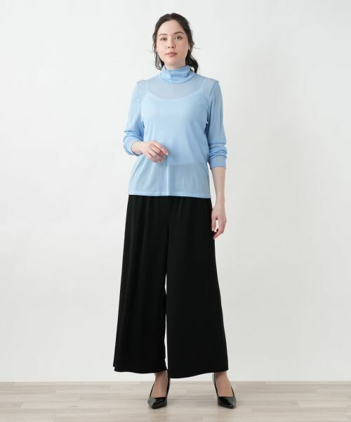 Leilian PLUS HOUSE / レリアンプラスハウス カットソー | 【店舗人気】タートルネックプルオーバー | 詳細1