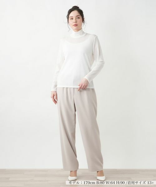 Leilian PLUS HOUSE / レリアンプラスハウス カットソー | 【店舗人気】タートルネックプルオーバー | 詳細19