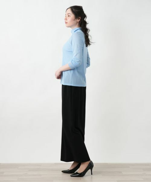 Leilian PLUS HOUSE / レリアンプラスハウス カットソー | 【店舗人気】タートルネックプルオーバー | 詳細2