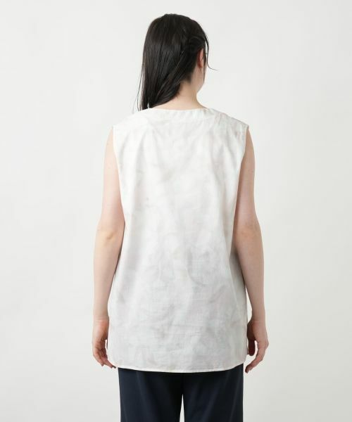 Leilian PLUS HOUSE / レリアンプラスハウス シャツ・ブラウス | ノースリーブブラウス【BLUBIANCO】 | 詳細6