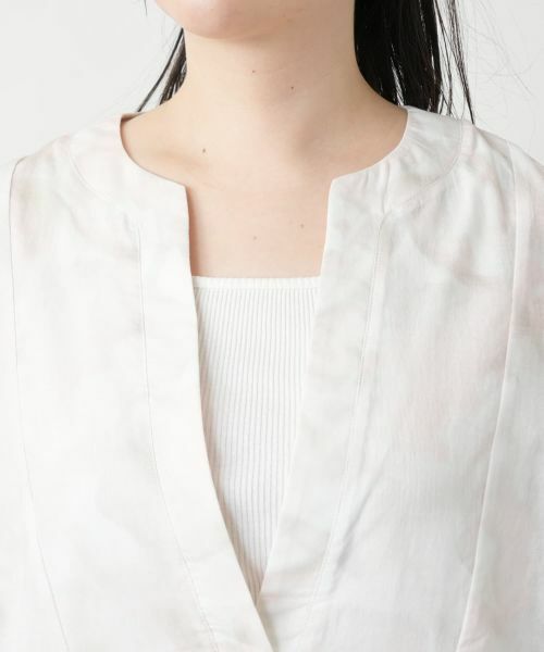 Leilian PLUS HOUSE / レリアンプラスハウス シャツ・ブラウス | ノースリーブブラウス【BLUBIANCO】 | 詳細7