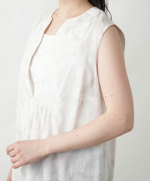 Leilian PLUS HOUSE / レリアンプラスハウス シャツ・ブラウス | ノースリーブブラウス【BLUBIANCO】 | 詳細9