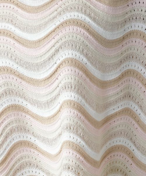 Leilian PLUS HOUSE / レリアンプラスハウス テーラードジャケット | 【店舗人気】ウェーブボーダーニットベスト【BLUBIANCO】 | 詳細14