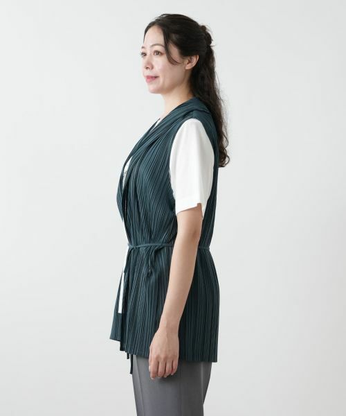 Leilian PLUS HOUSE / レリアンプラスハウス テーラードジャケット | 【店舗人気】プリーツロングベスト【Leilian WHITE LABEL】 | 詳細8