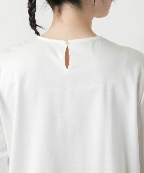 Leilian PLUS HOUSE / レリアンプラスハウス カットソー | 【店舗人気】タックカットソー【Leilian WHITE LABEL】 | 詳細14