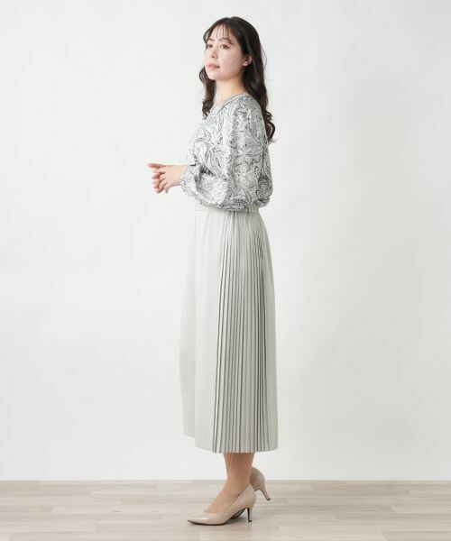 Leilian PLUS HOUSE / レリアンプラスハウス その他パンツ | 【店舗人気】洗えるワイドパンツ【Leilian WHITE LABEL】 | 詳細2