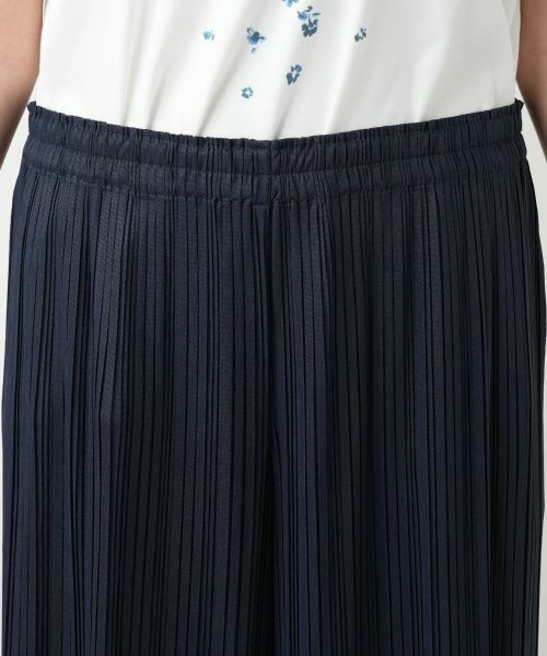 Leilian PLUS HOUSE / レリアンプラスハウス その他パンツ | 【店舗人気】プリーツワイドパンツ【Leilian WHITE LABEL】 | 詳細10