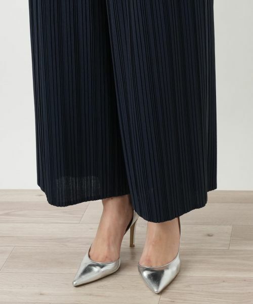 Leilian PLUS HOUSE / レリアンプラスハウス その他パンツ | 【店舗人気】プリーツワイドパンツ【Leilian WHITE LABEL】 | 詳細11