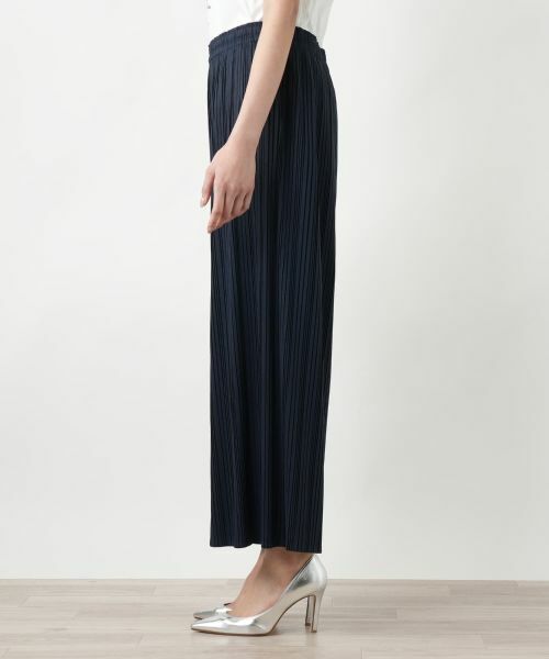 Leilian PLUS HOUSE / レリアンプラスハウス その他パンツ | 【店舗人気】プリーツワイドパンツ【Leilian WHITE LABEL】 | 詳細8