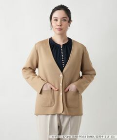 Leilian PLUS HOUSE / レリアンプラスハウス カーディガン・ボレロ | 【店舗人気】Vネックカーディガン【Leilian WHITE LABEL】