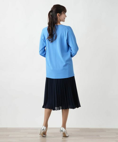 Leilian PLUS HOUSE / レリアンプラスハウス カーディガン・ボレロ | 【店舗人気】Vネックニットカーディガン【Leilian WHITE LABEL】 | 詳細15