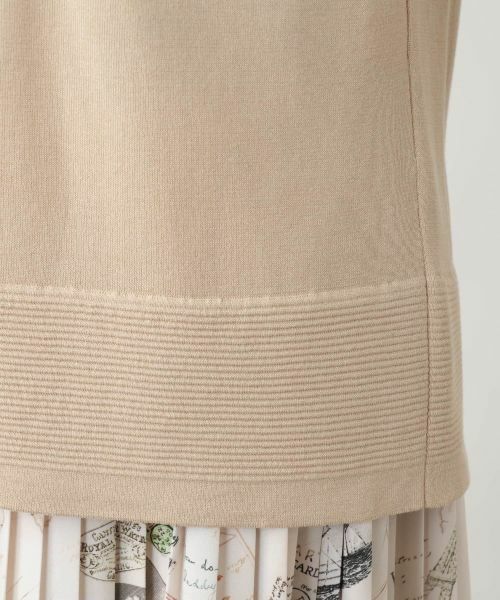 Leilian PLUS HOUSE / レリアンプラスハウス テーラードジャケット | 【店舗人気】Vネックニットベスト【Leilian WHITE LABEL】 | 詳細18