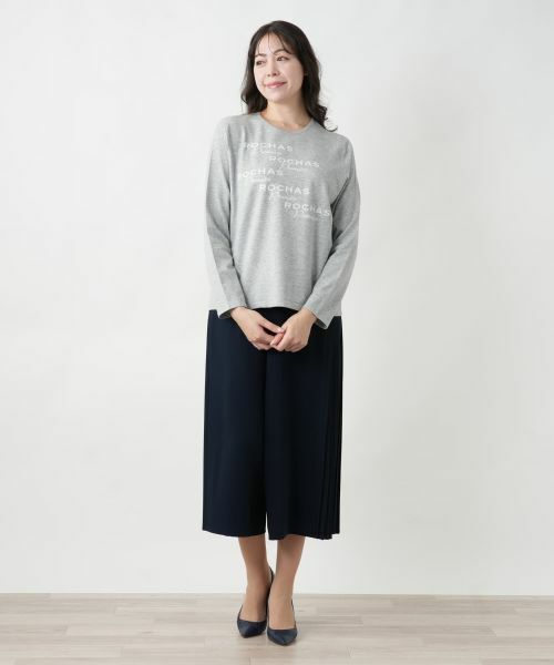 Leilian PLUS HOUSE / レリアンプラスハウス ニット・セーター | ロゴニットトップス | 詳細1