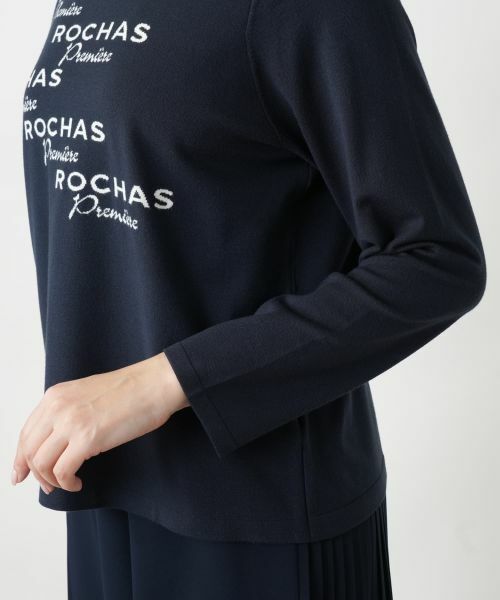 Leilian PLUS HOUSE / レリアンプラスハウス ニット・セーター | ロゴニットトップス | 詳細12