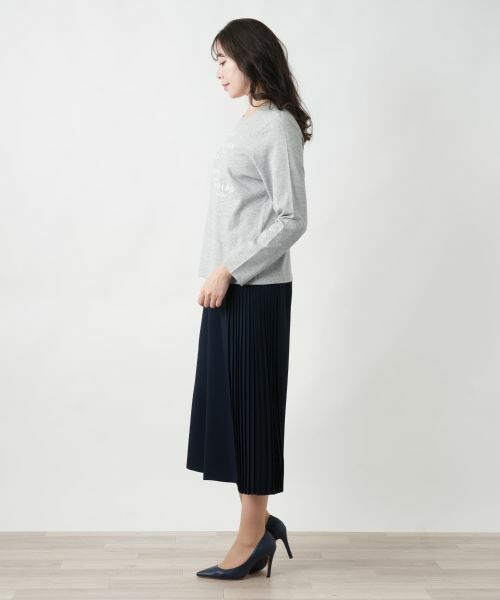 Leilian PLUS HOUSE / レリアンプラスハウス ニット・セーター | ロゴニットトップス | 詳細2