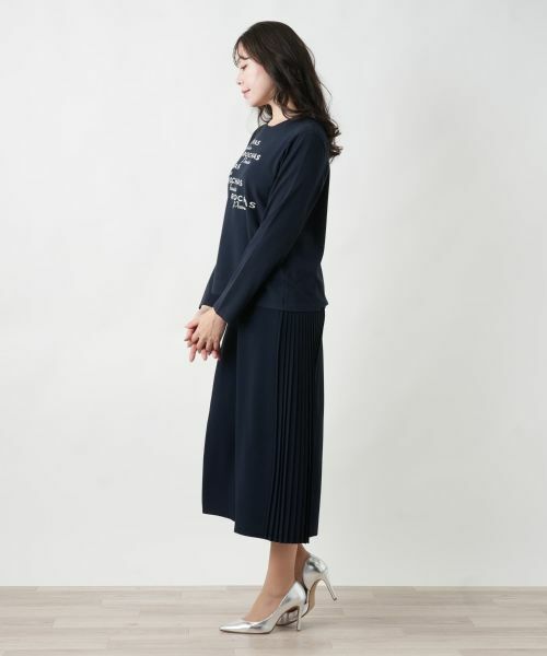 Leilian PLUS HOUSE / レリアンプラスハウス ニット・セーター | ロゴニットトップス | 詳細5