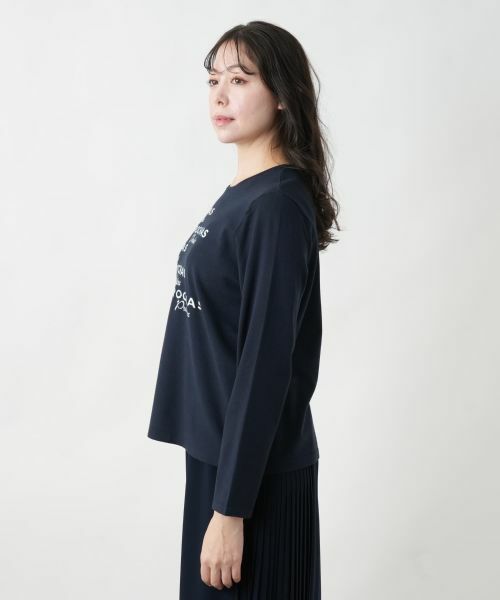 Leilian PLUS HOUSE / レリアンプラスハウス ニット・セーター | ロゴニットトップス | 詳細8