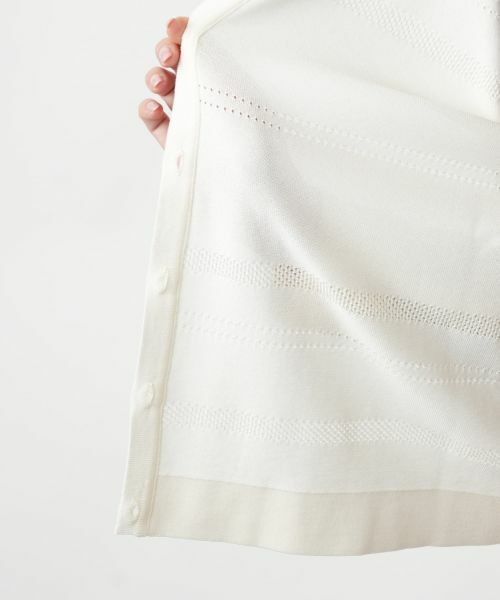 Leilian PLUS HOUSE / レリアンプラスハウス カーディガン・ボレロ | Vネックカーディガン【ROCHAS Premiere】 | 詳細15