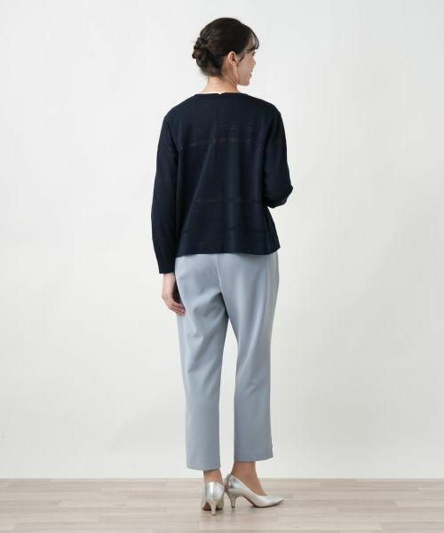 Leilian PLUS HOUSE / レリアンプラスハウス カーディガン・ボレロ | Vネックカーディガン【ROCHAS Premiere】 | 詳細3