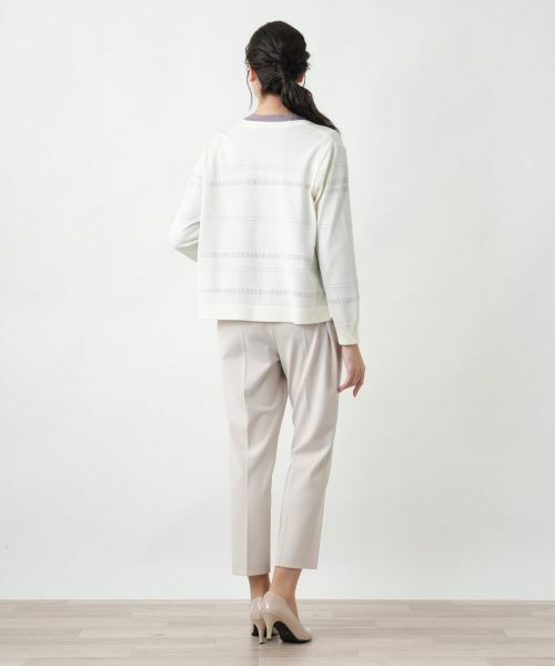 Leilian PLUS HOUSE / レリアンプラスハウス カーディガン・ボレロ | Vネックカーディガン【ROCHAS Premiere】 | 詳細6