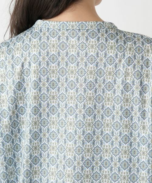 Leilian PLUS HOUSE / レリアンプラスハウス カットソー | 【店舗人気】幾何学柄ブラウス | 詳細8