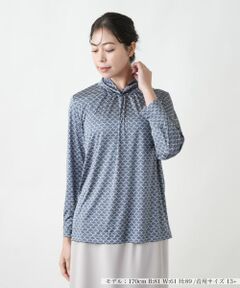 Leilian PLUS HOUSE / レリアンプラスハウス カットソー | 【店舗人気】ボタニカル柄カットソー【ROCHAS Premiere】