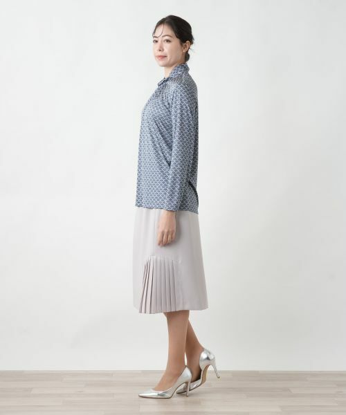 Leilian PLUS HOUSE / レリアンプラスハウス カットソー | 【店舗人気】ボタニカル柄カットソー【ROCHAS Premiere】 | 詳細2