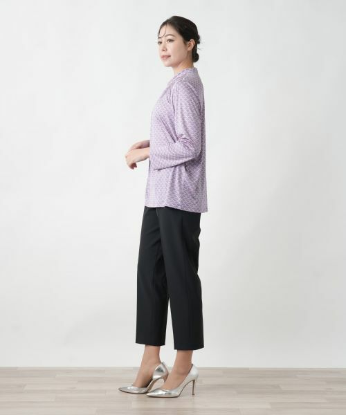 Leilian PLUS HOUSE / レリアンプラスハウス カットソー | 【店舗人気】ボタニカル柄カットソー【ROCHAS Premiere】 | 詳細5