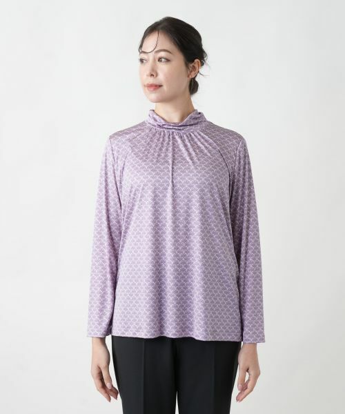 Leilian PLUS HOUSE / レリアンプラスハウス カットソー | 【店舗人気】ボタニカル柄カットソー【ROCHAS Premiere】 | 詳細7