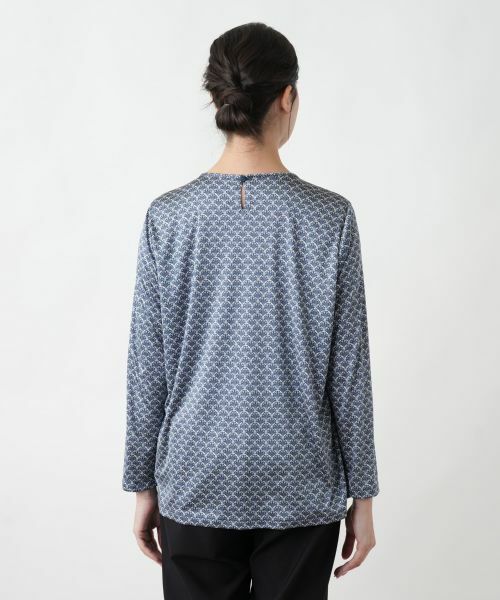 Leilian PLUS HOUSE / レリアンプラスハウス カットソー | 【店舗人気】プリントクルーネックカットソー【ROCHAS Premiere】 | 詳細9