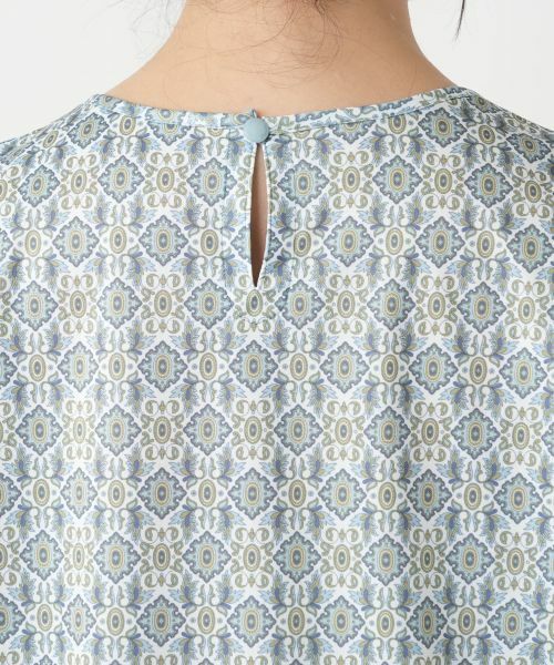 Leilian PLUS HOUSE / レリアンプラスハウス カットソー | 【店舗人気】プリントカットソー【ROCHAS Premiere】 | 詳細8