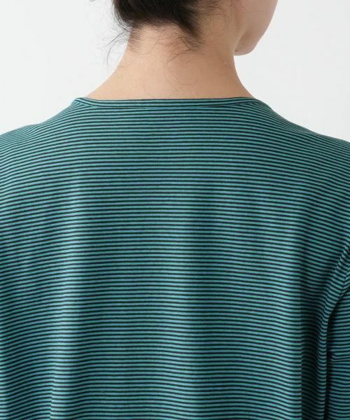 Leilian PLUS HOUSE / レリアンプラスハウス カットソー | 【店舗人気】刺繍ボーダーカットソー【プラス企画】 | 詳細11