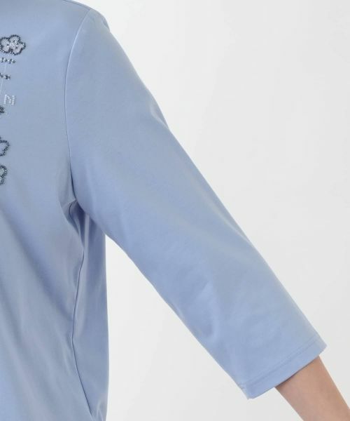 Leilian PLUS HOUSE / レリアンプラスハウス カットソー | 【店舗人気】フラワー刺繍カットソー【プラス企画】 | 詳細12