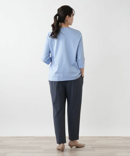 Leilian PLUS HOUSE / レリアンプラスハウス カットソー | 【店舗人気】フラワー刺繍カットソー【プラス企画】 | 詳細6