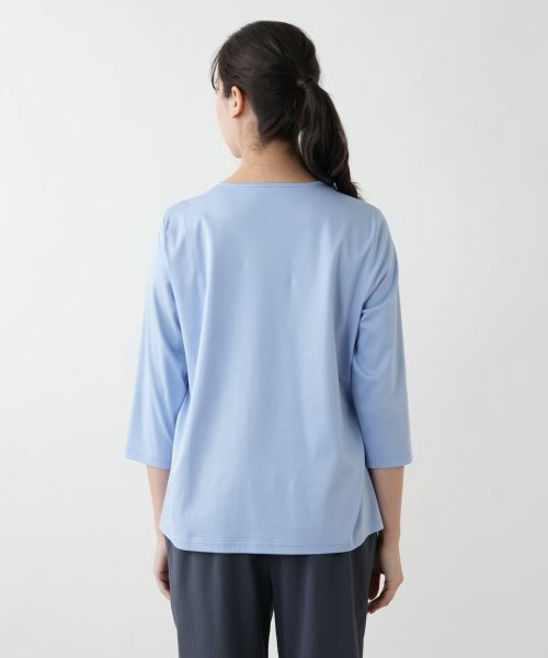 Leilian PLUS HOUSE / レリアンプラスハウス カットソー | 【店舗人気】フラワー刺繍カットソー【プラス企画】 | 詳細9