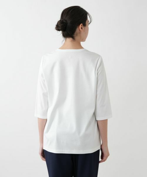 Leilian PLUS HOUSE / レリアンプラスハウス カットソー | 【店舗人気】フラワープリントカットソー【プラス企画】 | 詳細9