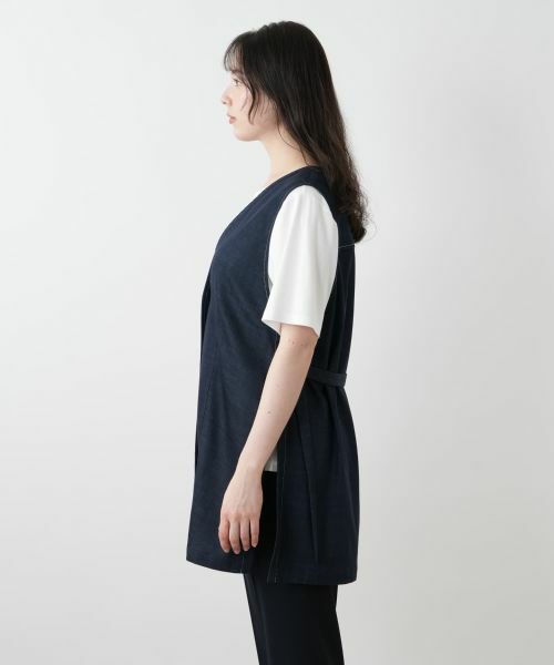 Leilian PLUS HOUSE / レリアンプラスハウス テーラードジャケット | 【店舗人気】Vネックベスト【プラス企画】 | 詳細5