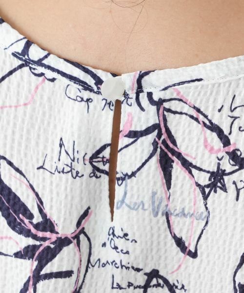 Leilian PLUS HOUSE / レリアンプラスハウス シャツ・ブラウス | 【店舗人気】ボタニカル柄ブラウス【プラス企画】 | 詳細15