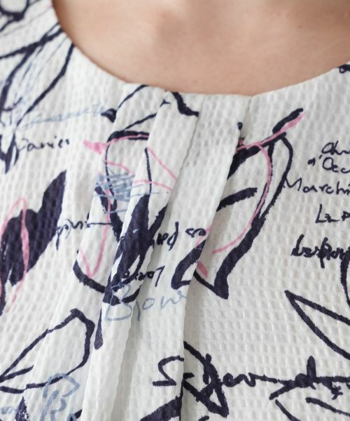 Leilian PLUS HOUSE / レリアンプラスハウス シャツ・ブラウス | 【店舗人気】ボタニカル柄ブラウス | 詳細14