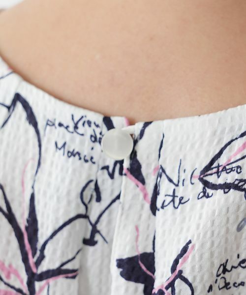 Leilian PLUS HOUSE / レリアンプラスハウス シャツ・ブラウス | 【店舗人気】ボタニカル柄ブラウス | 詳細15