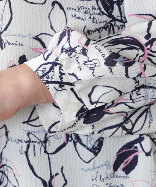 Leilian PLUS HOUSE / レリアンプラスハウス シャツ・ブラウス | 【店舗人気】ボタニカル柄ブラウス | 詳細16