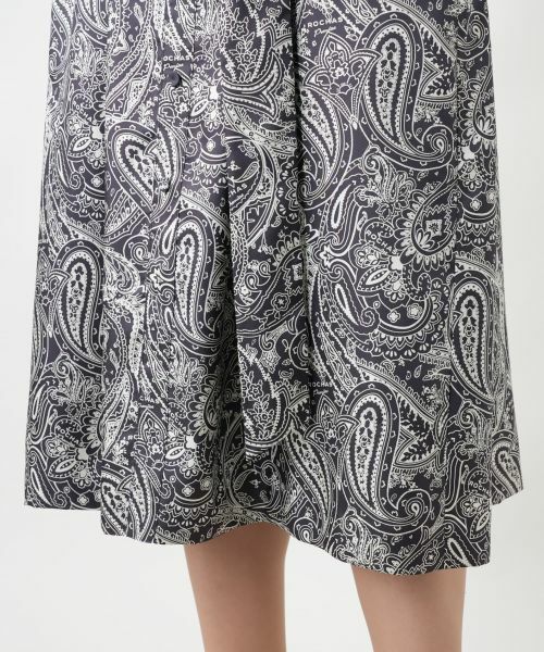 Leilian PLUS HOUSE / レリアンプラスハウス ドレス | ペイズリー柄ワンピ−ス | 詳細11