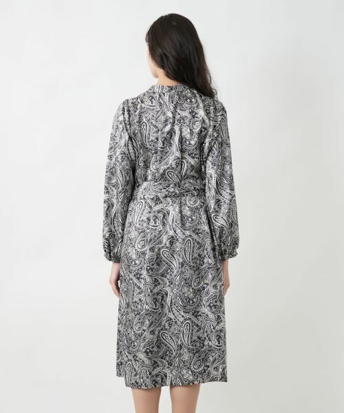 Leilian PLUS HOUSE / レリアンプラスハウス ドレス | ペイズリー柄ワンピ−ス | 詳細7